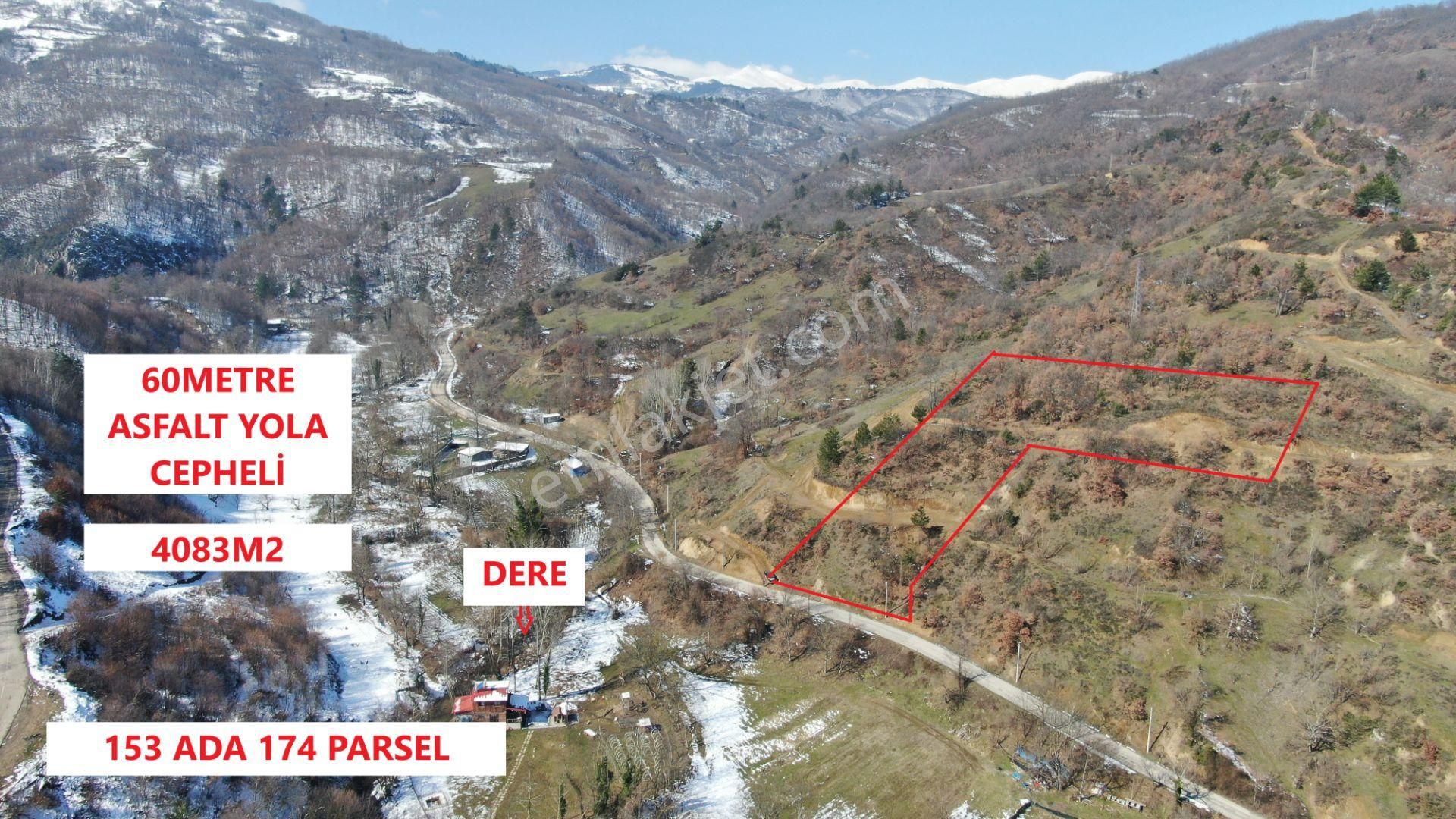 Çayyaka'da Asfalt'a Cepheli İnegöl'e 8km 4083m2 60m Yola Cepheli - Görsel 12