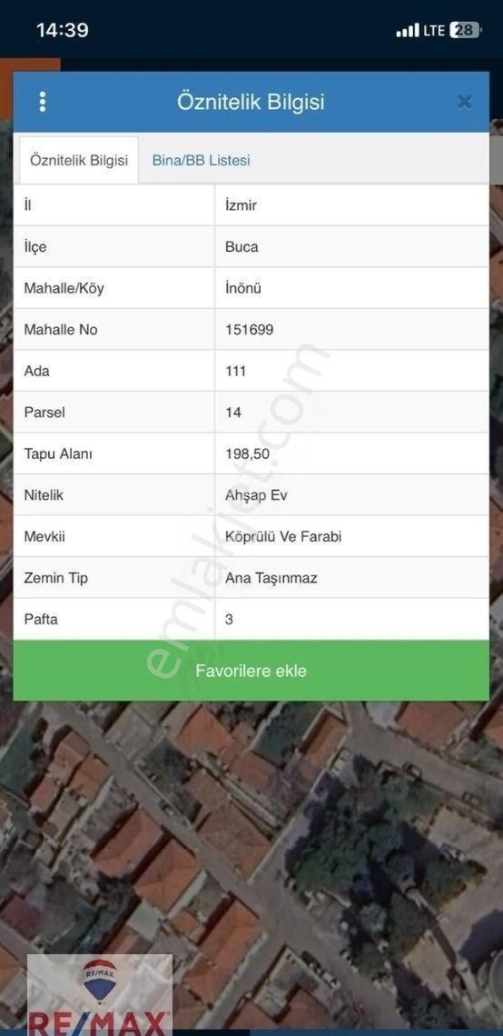 Buca Dumlupınar Satılık Konut İmarlı Buca Dumlupınar Mahallesi Satılık 199 M2 Müstakil İmarlı Arsa !!