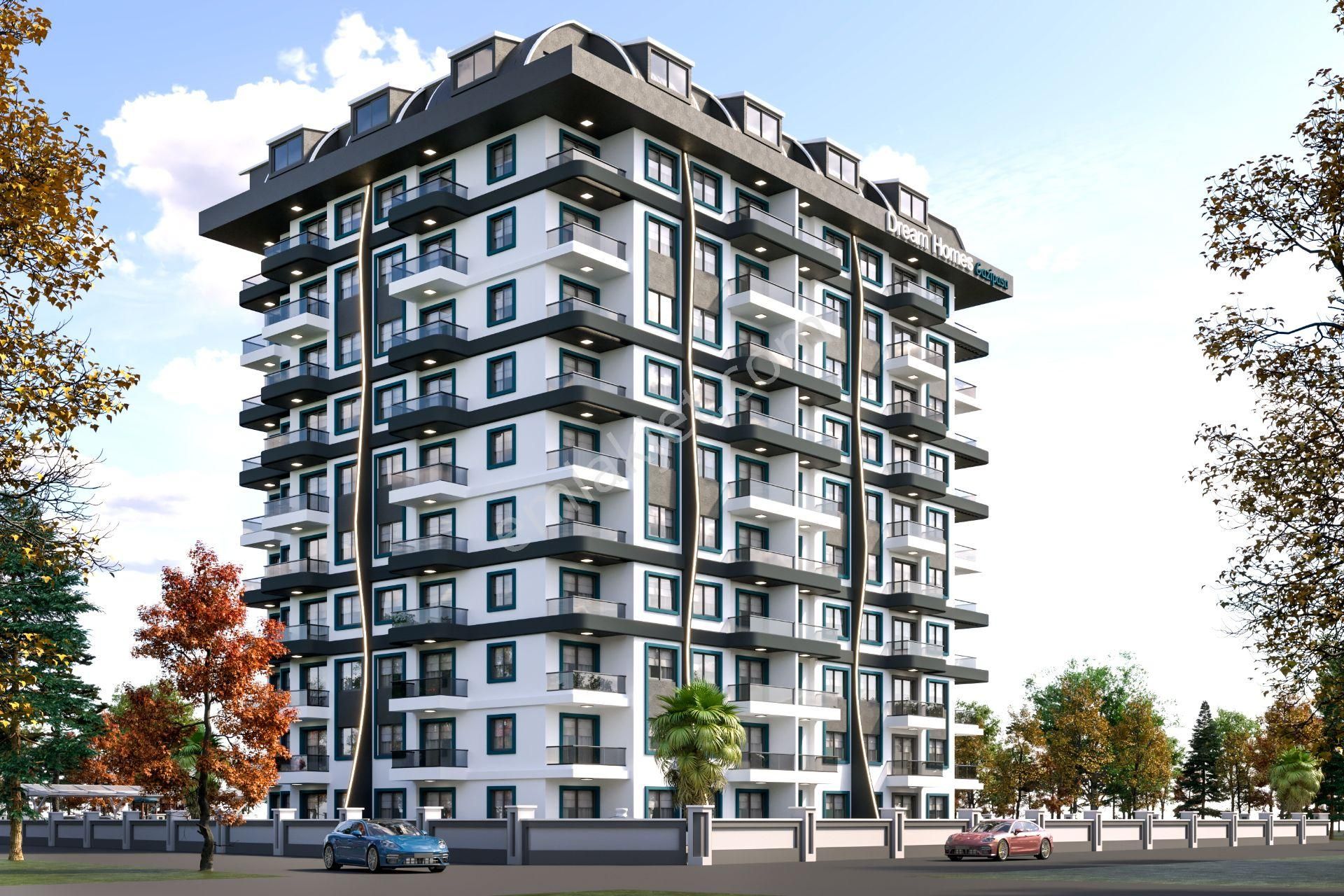 Gazipaşa Pazarcı Satılık Residence Antalya / Gazipaşa / Dream Homes Sit. 1+1 Satılık Daireler