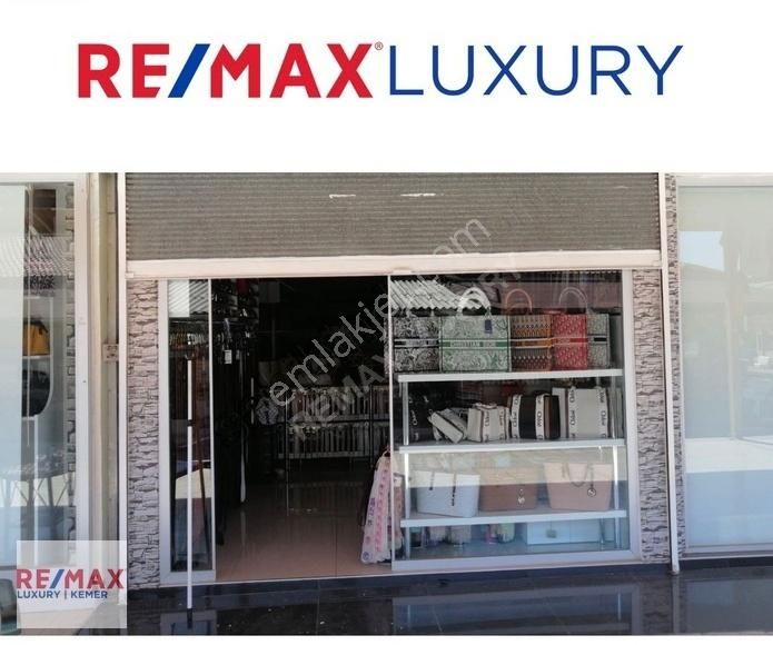 Kemer Tekirova Satılık Dükkan & Mağaza Re/max Luxury Den Tekirova Tam Merkezde Satılık Dükkan