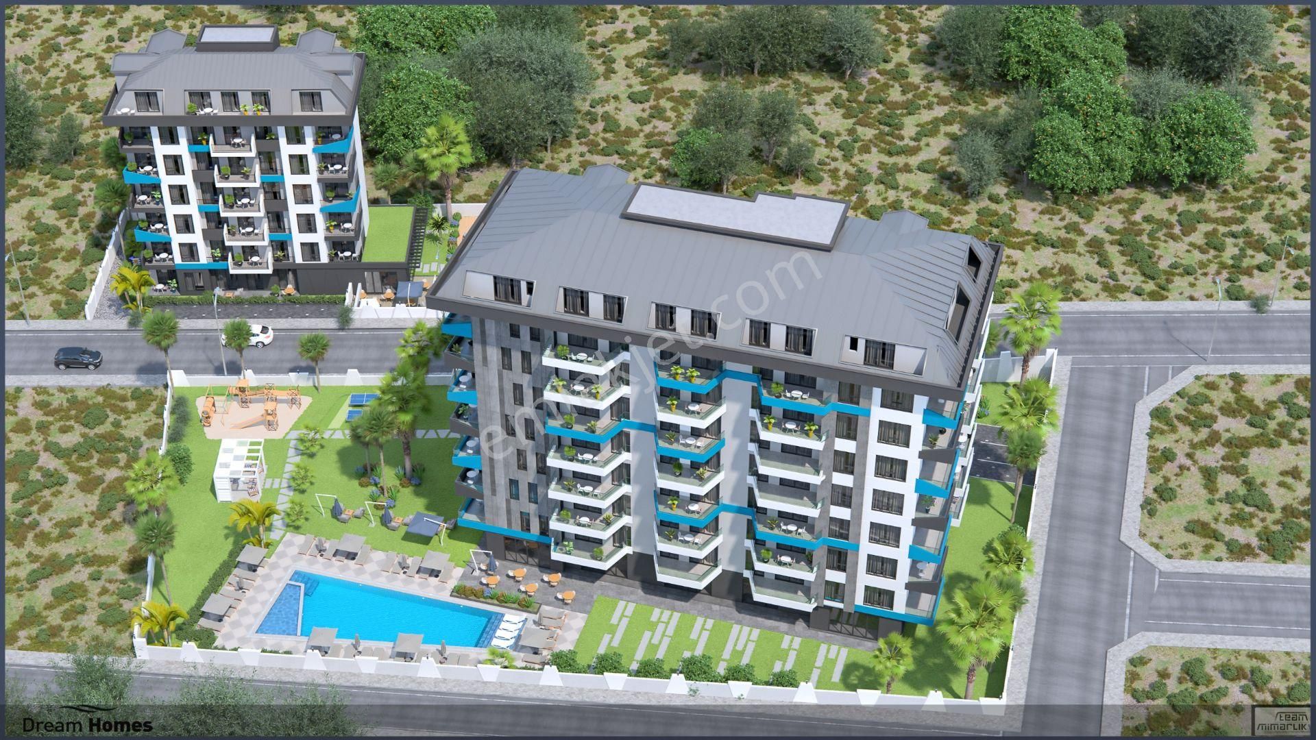 Alanya Avsallar Satılık Residence Alanya / Avsallar / Dream Homes Sit. 2+1 Satılık Daireler