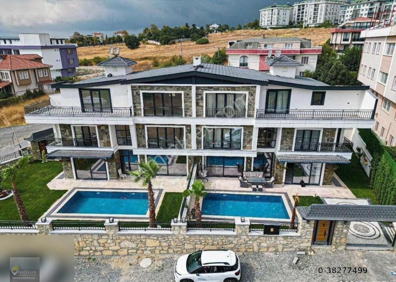 Beylikdüzü Gürpınar Satılık Villa Doğru Yatırım Özel Mimari Deniz Manzaralı 6+2 Ultra Lüx Villa