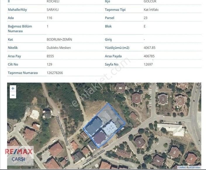 Gölcük Yeni Satılık Villa Remax Çarşıdan Gölcükte Fırsat Müstakil Ev