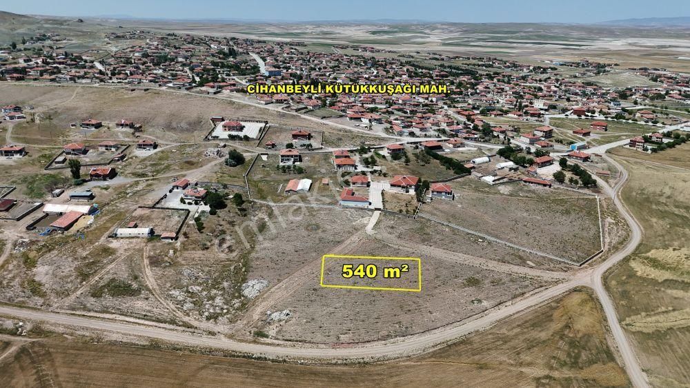 Cihanbeyli Kütükuşağı Satılık Konut İmarlı Konya / Cihanbeyli / Kütükuşağı'nda 540 M² Konut İmarlı Arsa