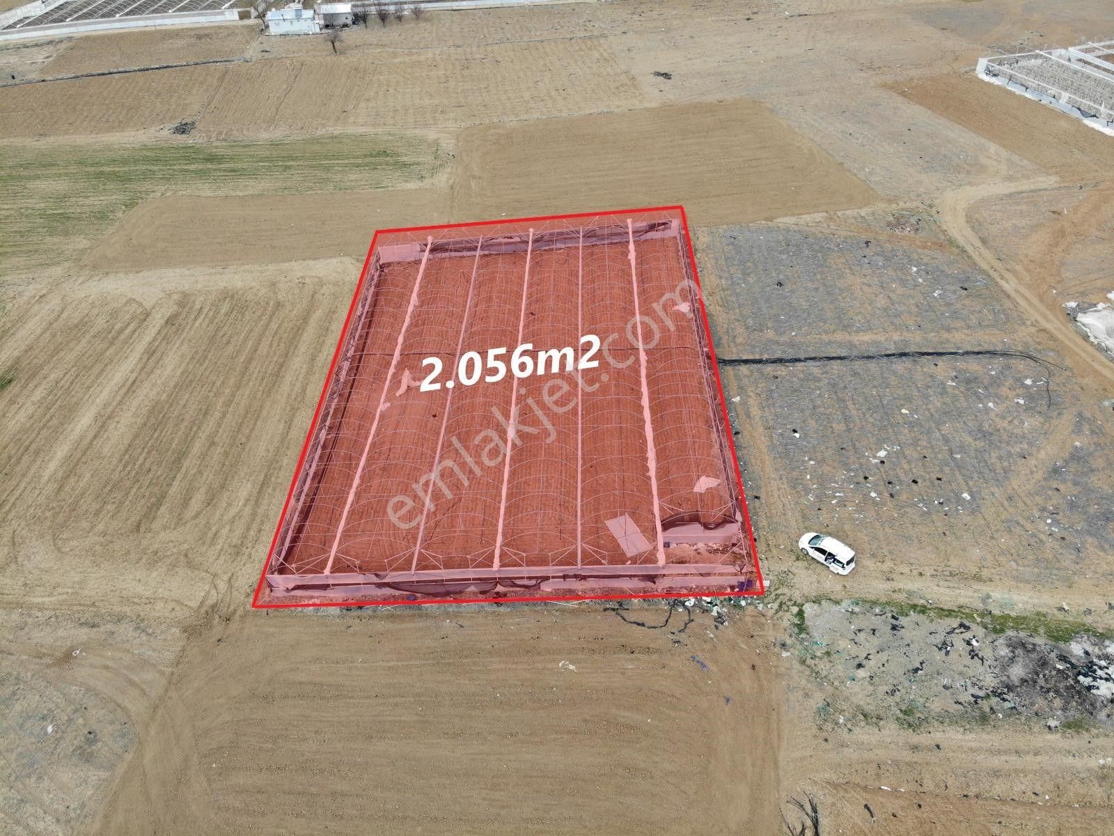 Antalya Elmalı Gölova Mah'de Kooperatif Suyu Bulunan 2.056m2 Satılık Kapalı Sera - Görsel 2