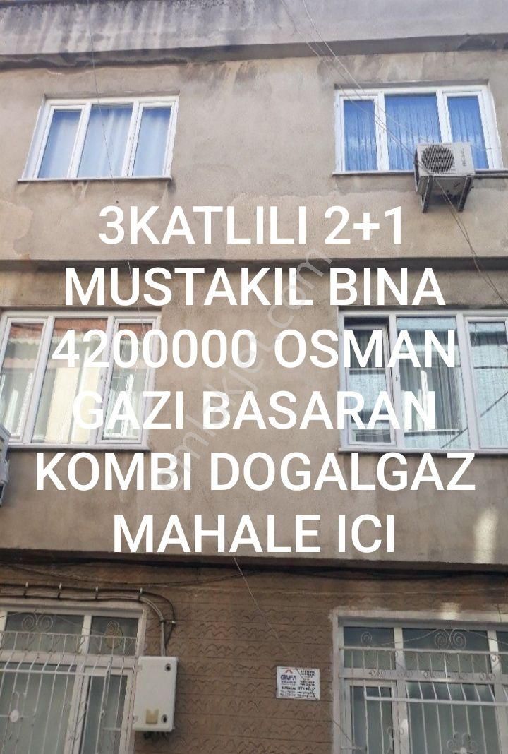 Osmangazi Başaran Satılık Daire Bursa Osmangazı Basaran Mahalesı 3 Kat Mustakılbına 2+1