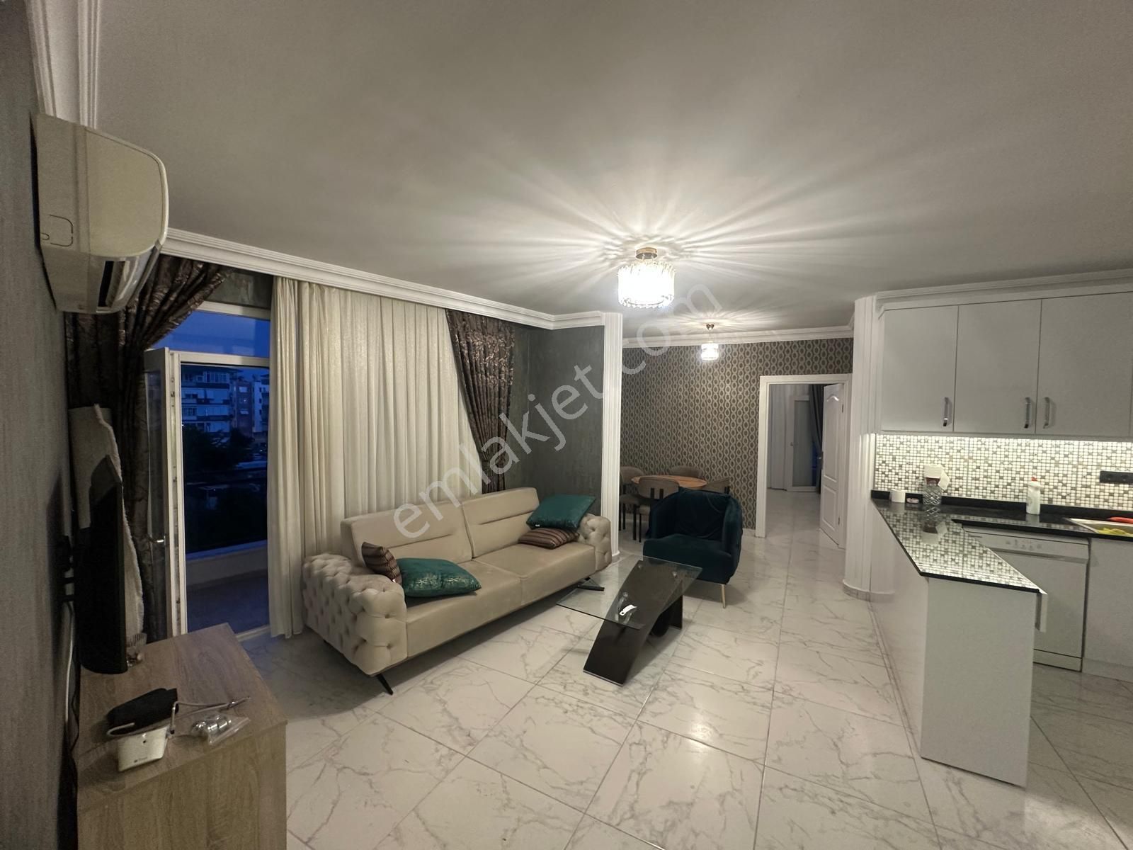Alanya Saray Mah.balık Hali Cvr.full Eşyalı Satılık 2+1 Daire - Görsel 4