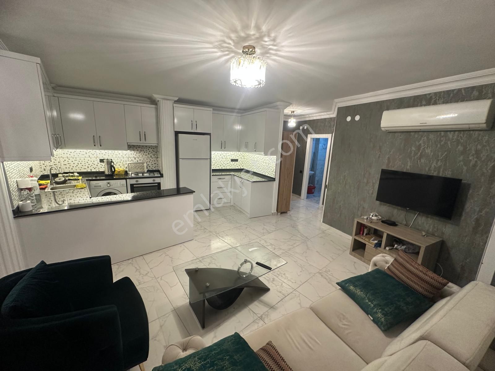 Alanya Saray Mah.balık Hali Cvr.full Eşyalı Satılık 2+1 Daire - Görsel 2