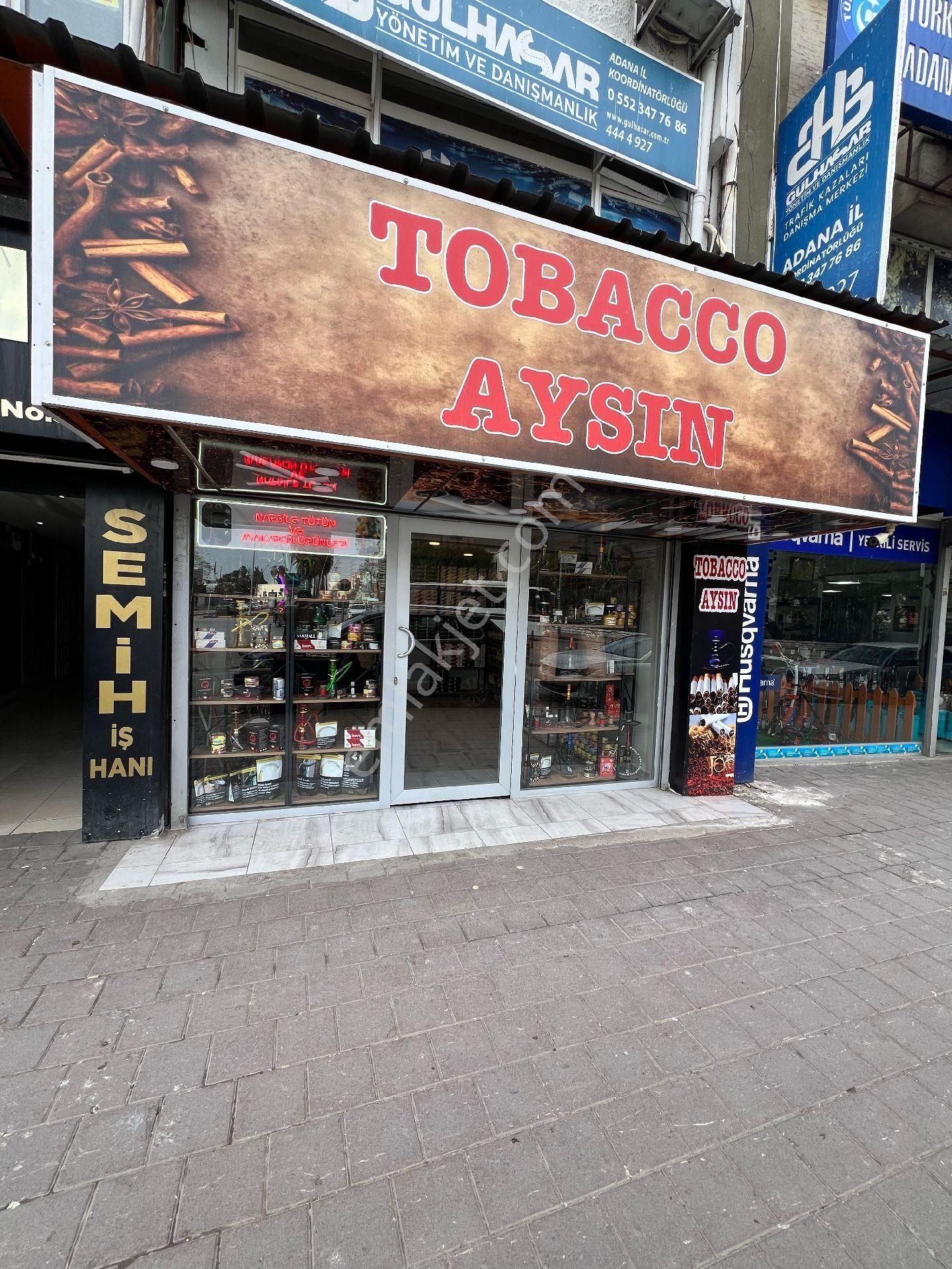 Seyhan Kayalıbağ Devren Dükkan & Mağaza Çelebi Gayrimenkul'den Devren Kiralık Tobacco Dükkanı