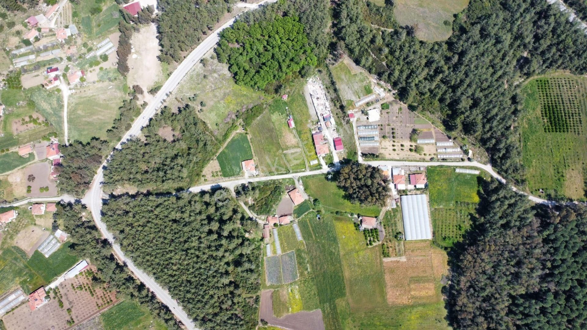 Marmaris Karaca Ovacıkta Köy Yoluna Cephe 888 M2 Muhteşem Arazi - Görsel 3