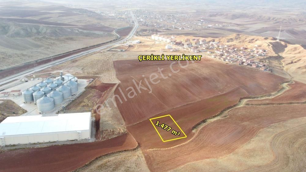 Delice Çerikli Bld. (Yerlikent) Satılık Konut İmarlı Kırıkkale Delice Çerikli Yerlikentde 1.477 M2 15 Kata İmarlı Arsa