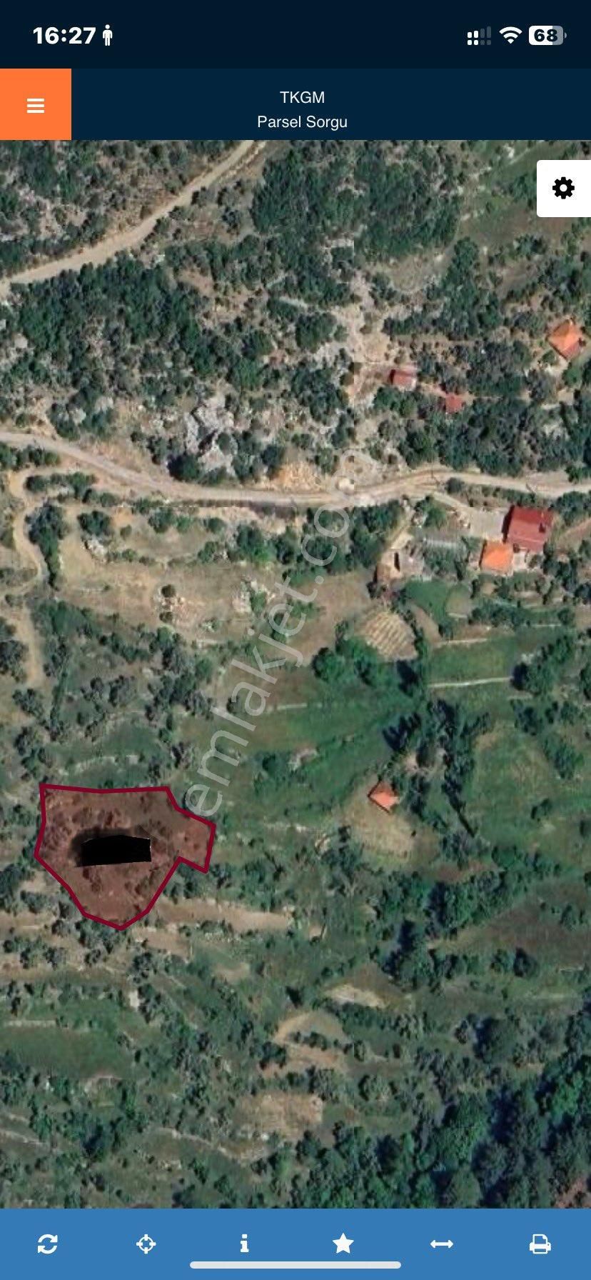 Dalaman Çöğmende Satılık 1.800m2 Müstakil Tarla