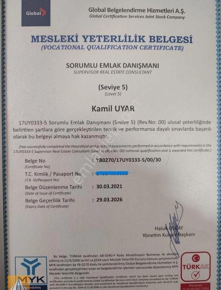 Tepebaşı Uludere Satılık Tarla Uludere Köyünde Satılık Tarla Foresta Gayrimenkul'den