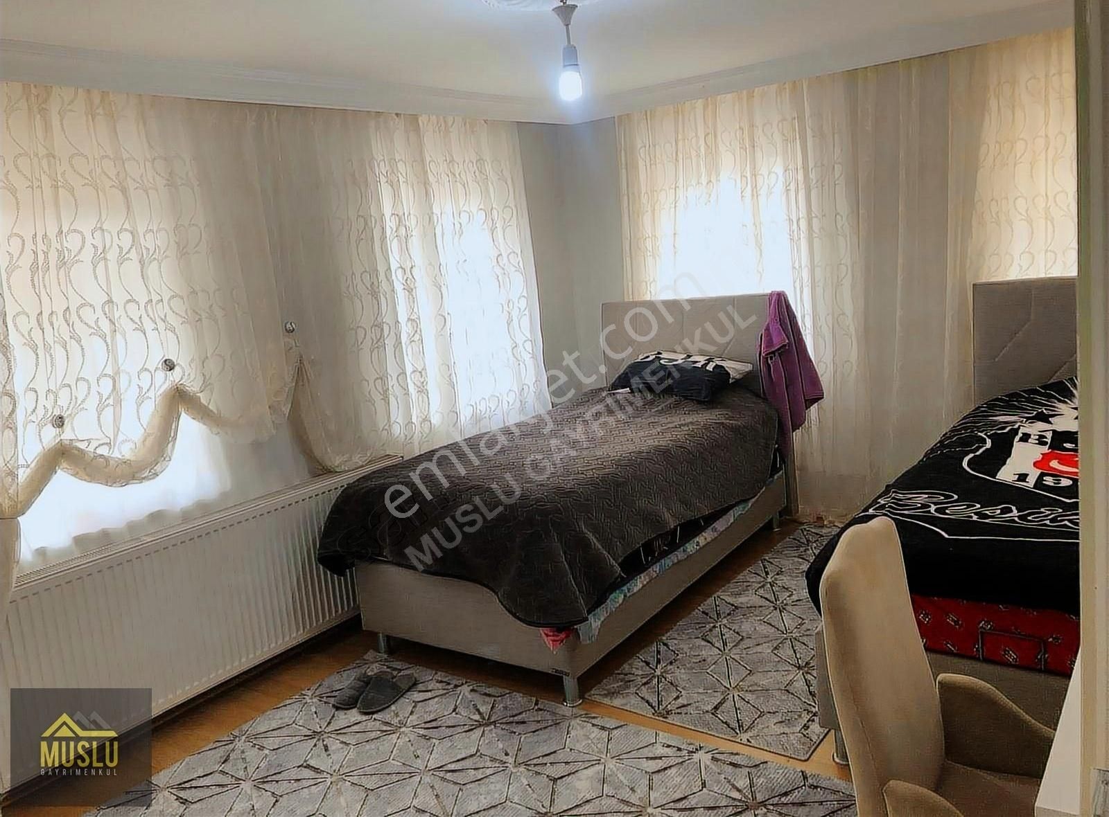 Çorum Merkez Ulukavak Satılık Daire Muslu Gayrimenkulden 4+1 Ters Dubleks Daire