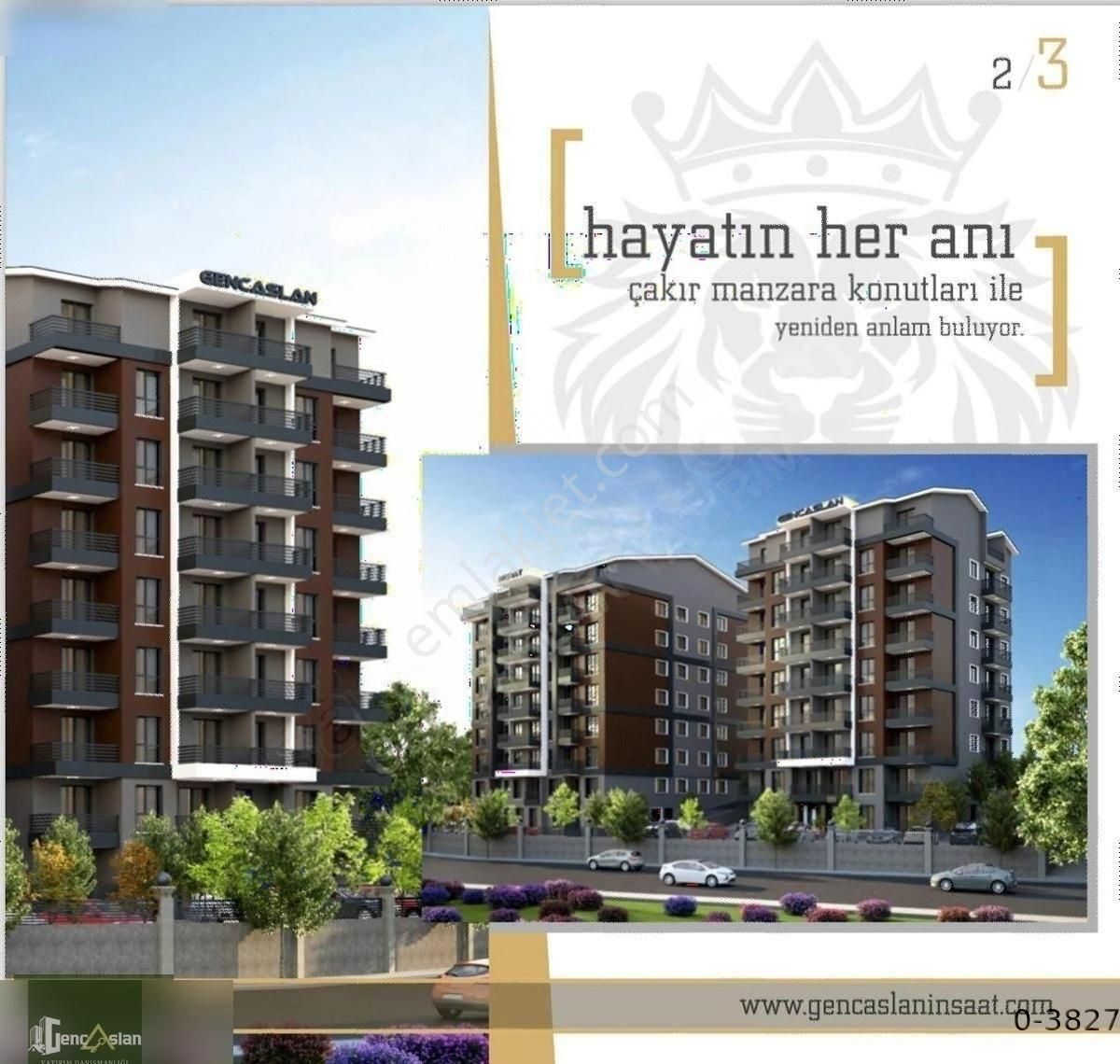 Mamak General Zeki Doğan Satılık Daire Gençaslan'dan Ankara Manzaralı Yeni Proje 3. Kat 1+1