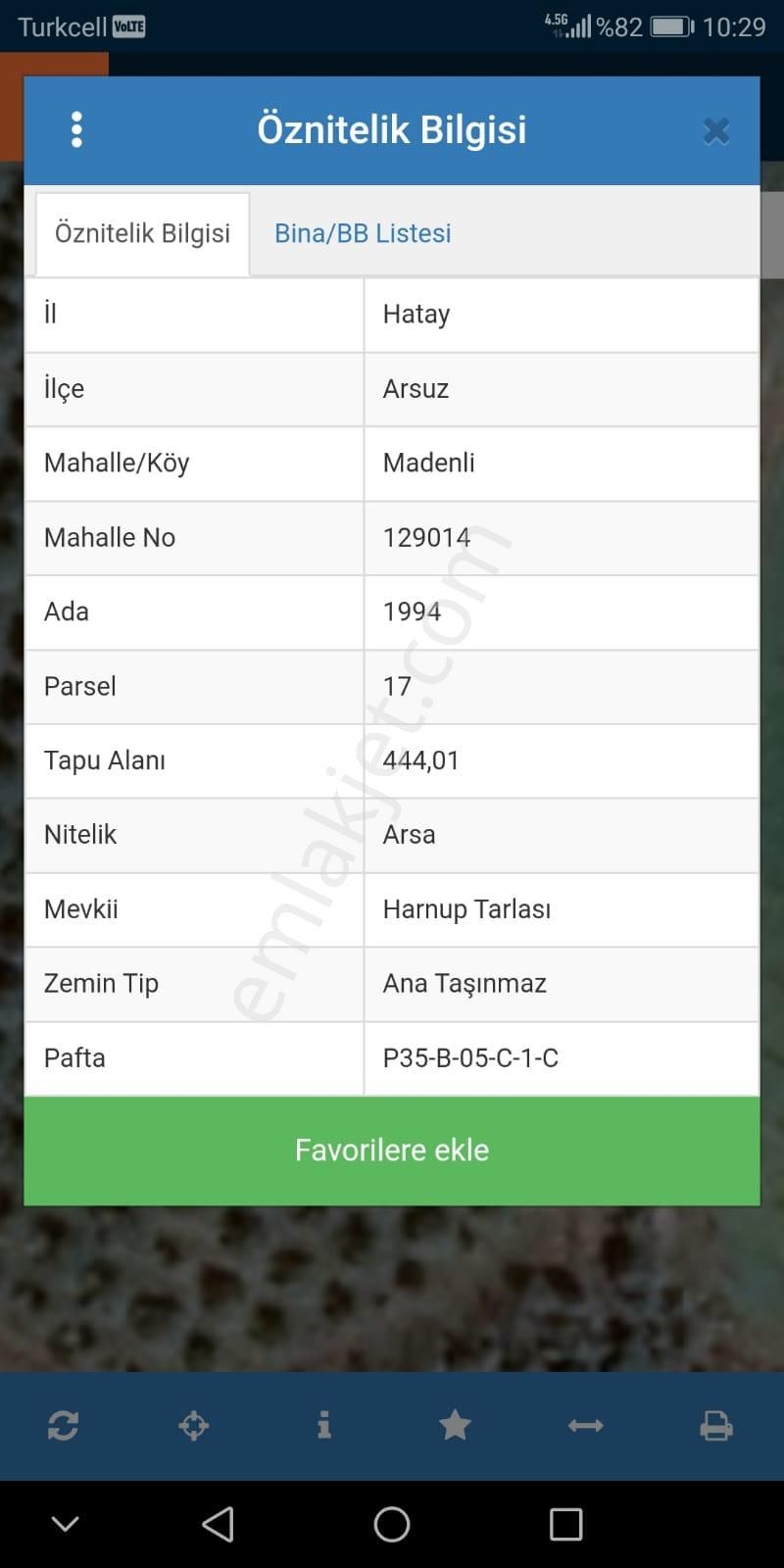 Arsuz Madenli Satılık Konut İmarlı Madenli'de İmarlı 501 Ve 444 M2 Satılık Arsalar