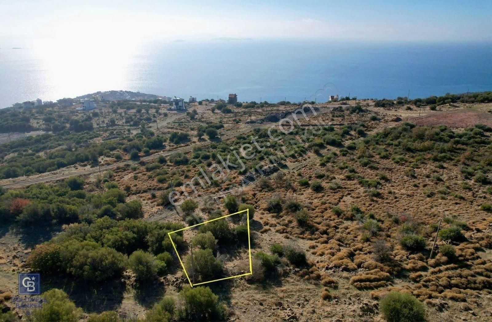 Dikili Çandarlı Satılık Villa İmarlı Deniz Manzaralı Villa İmarlı Arsa