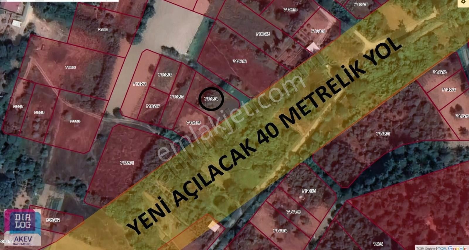 Nilüfer Hasanağa Satılık Villa İmarlı Araç Takaslı Yatırımlık Villa İmarlı Arsa