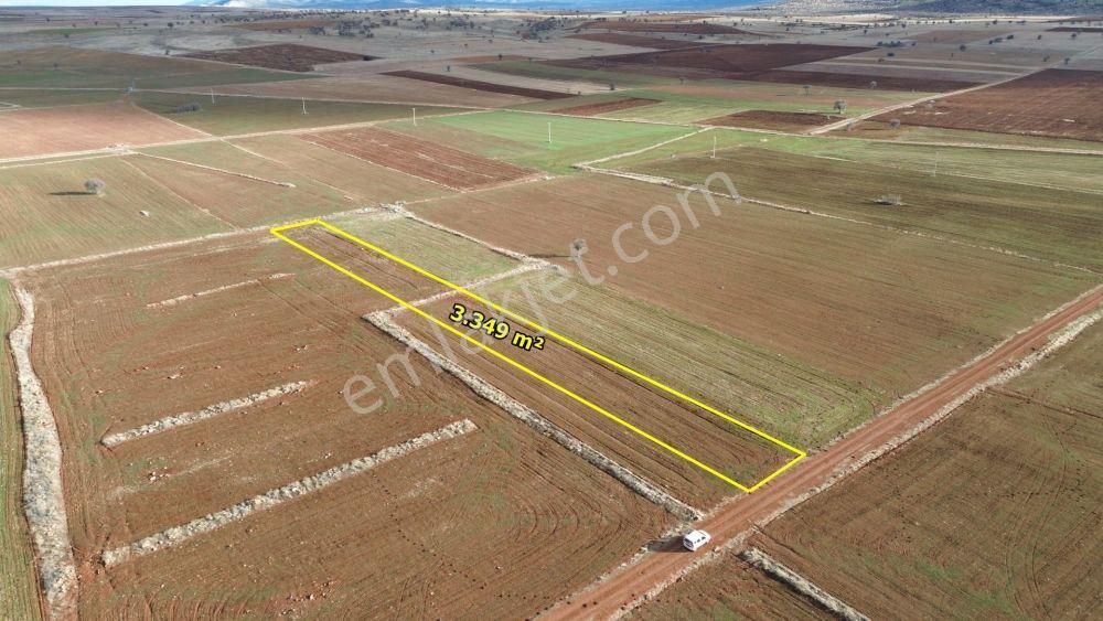 Akören Hacılar Satılık Tarla Akören Hacılar Da 3.349 M2 Müstakil Tapulu Arazi