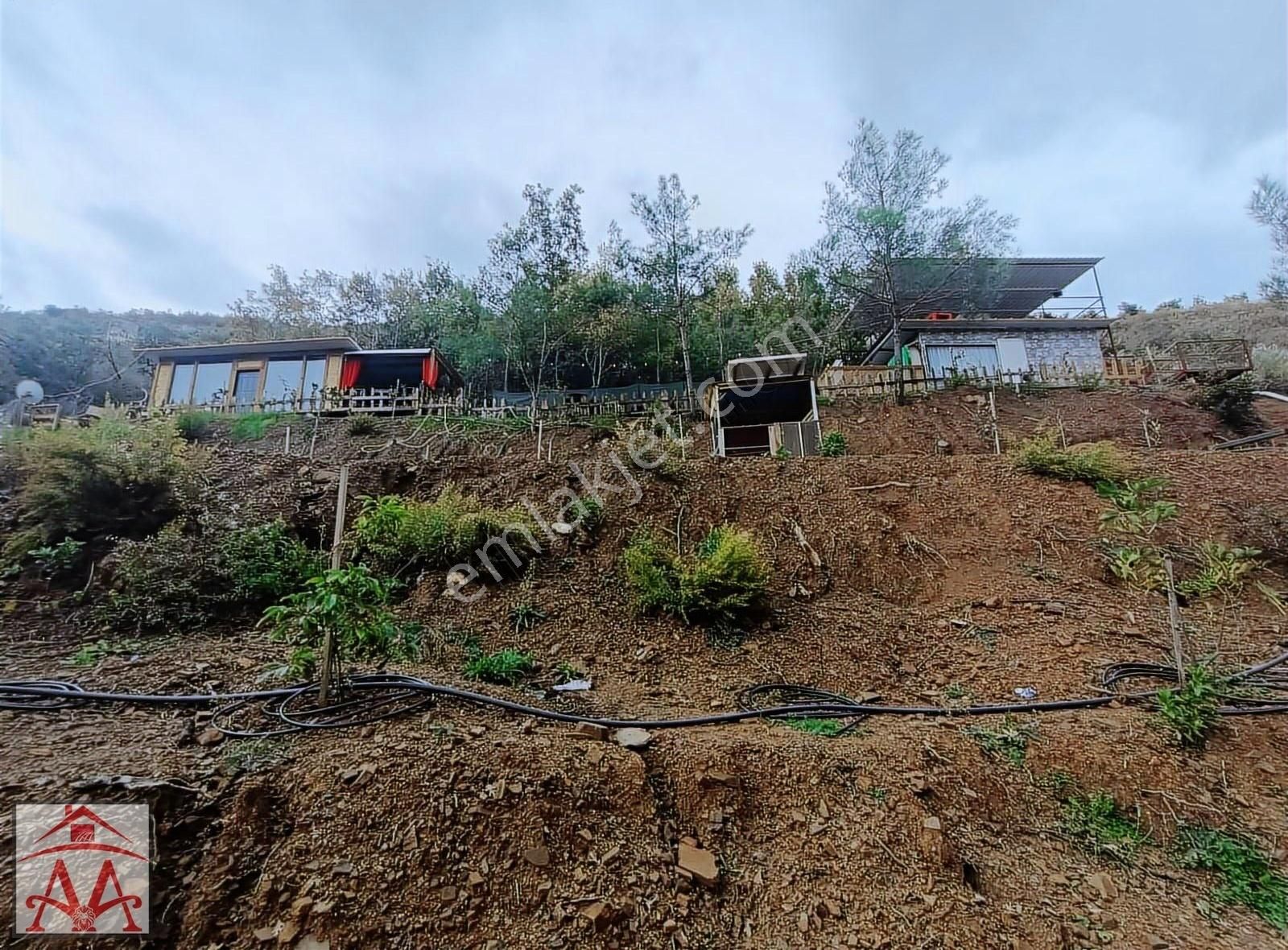 Alanya Demirtaş Satılık Tarla Demirtaş Da Satılık 750 M2 Tarla Üzerinde 2 Adet Bungalov Ev