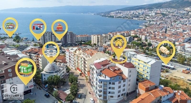 Gemlik Hisar Satılık Daire C21 Cius; Deniz Manzaralı 3+1 Asansörlü Dubleks Daire