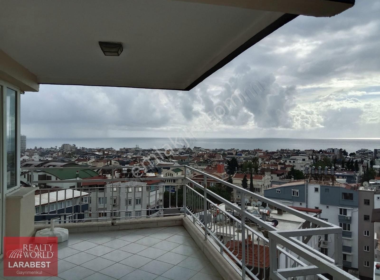 Muratpaşa Çağlayan Kiralık Daire Site İçerisinde Deniz Manzaralı Havuzlu 3+1