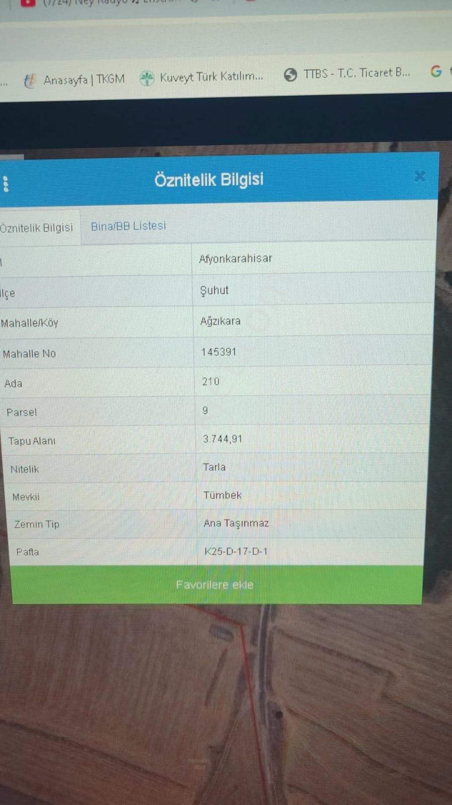 Afyon Tezcan Emlaktan Şuhut Ağzıkarada Tarla - Görsel 5