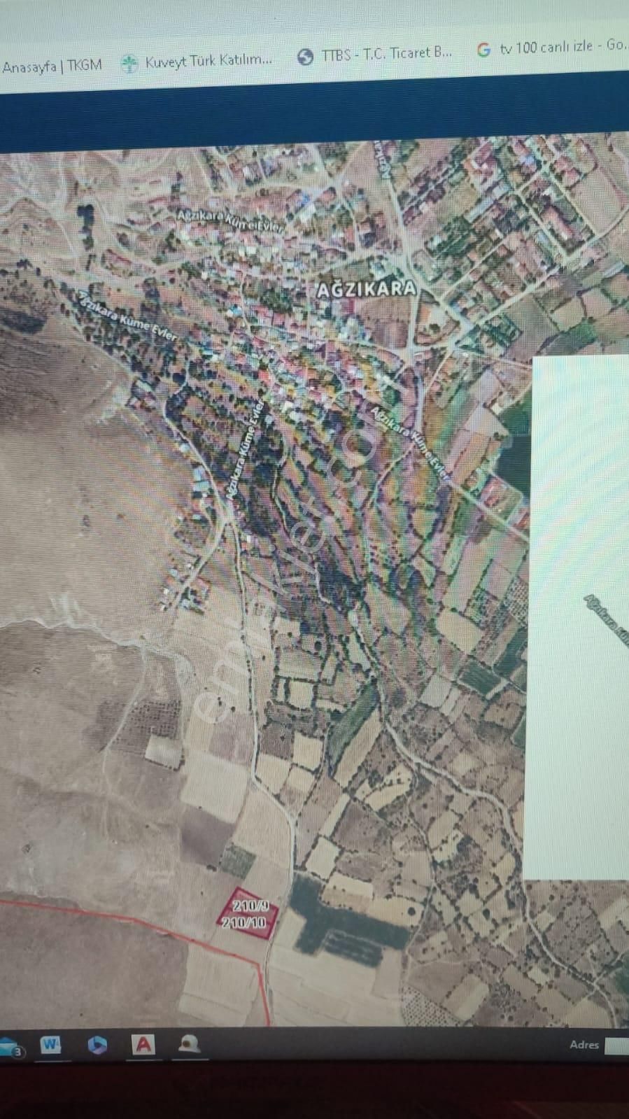 Afyon Tezcan Emlaktan Şuhut Ağzıkarada Tarla - Görsel 2