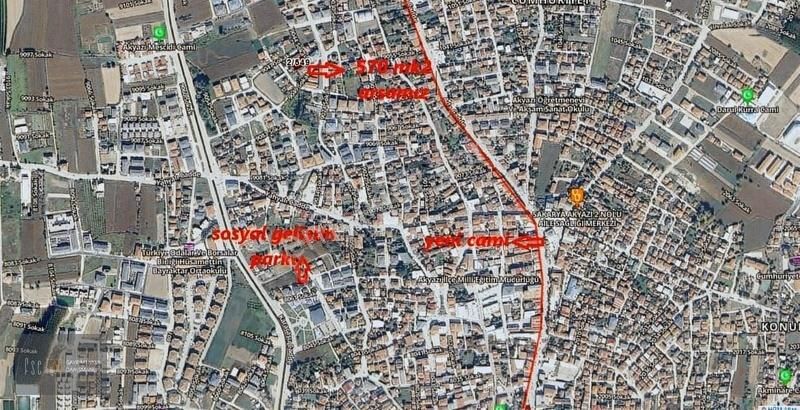 Akyazı Ömercikler Satılık Tarla Ömercikler Mahallesi Satılık 570 M² Arsa