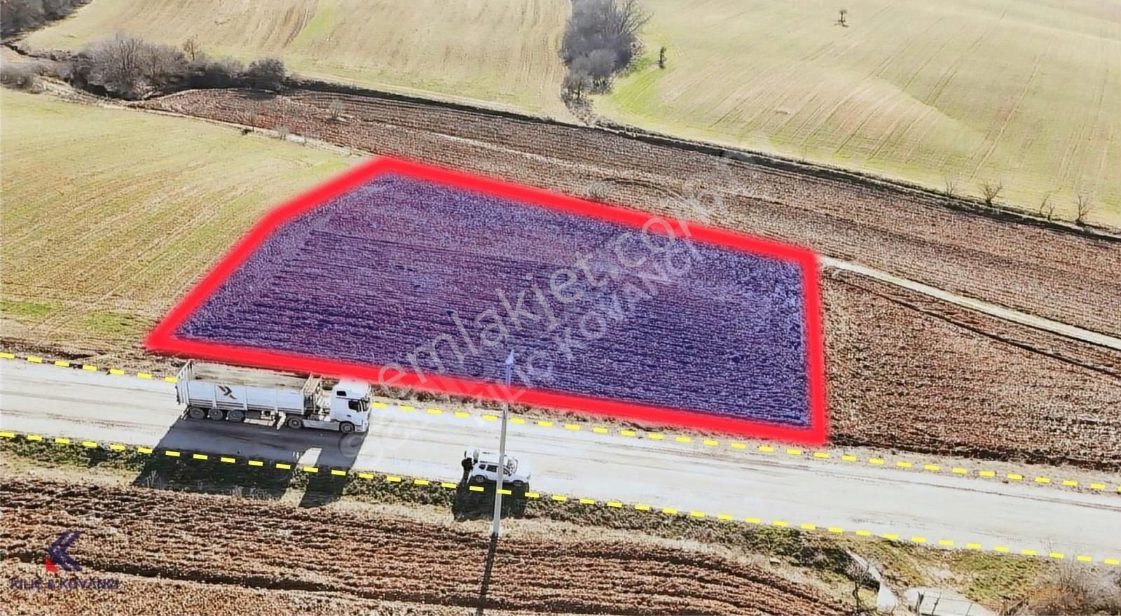 Babaeski Kumrular Köyü Satılık Tarla Kılıç Kovancı Babaeski Kumrular 2820m Asfalt Cephe Satılık Arazi