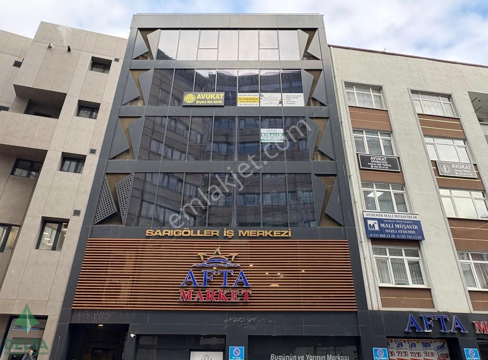 Giresun Merkez Hacımiktat Kiralık Ofis Delta Gayrimenkul'den Sarıgöller İş Merkezi'nde Kiralık Ofis !