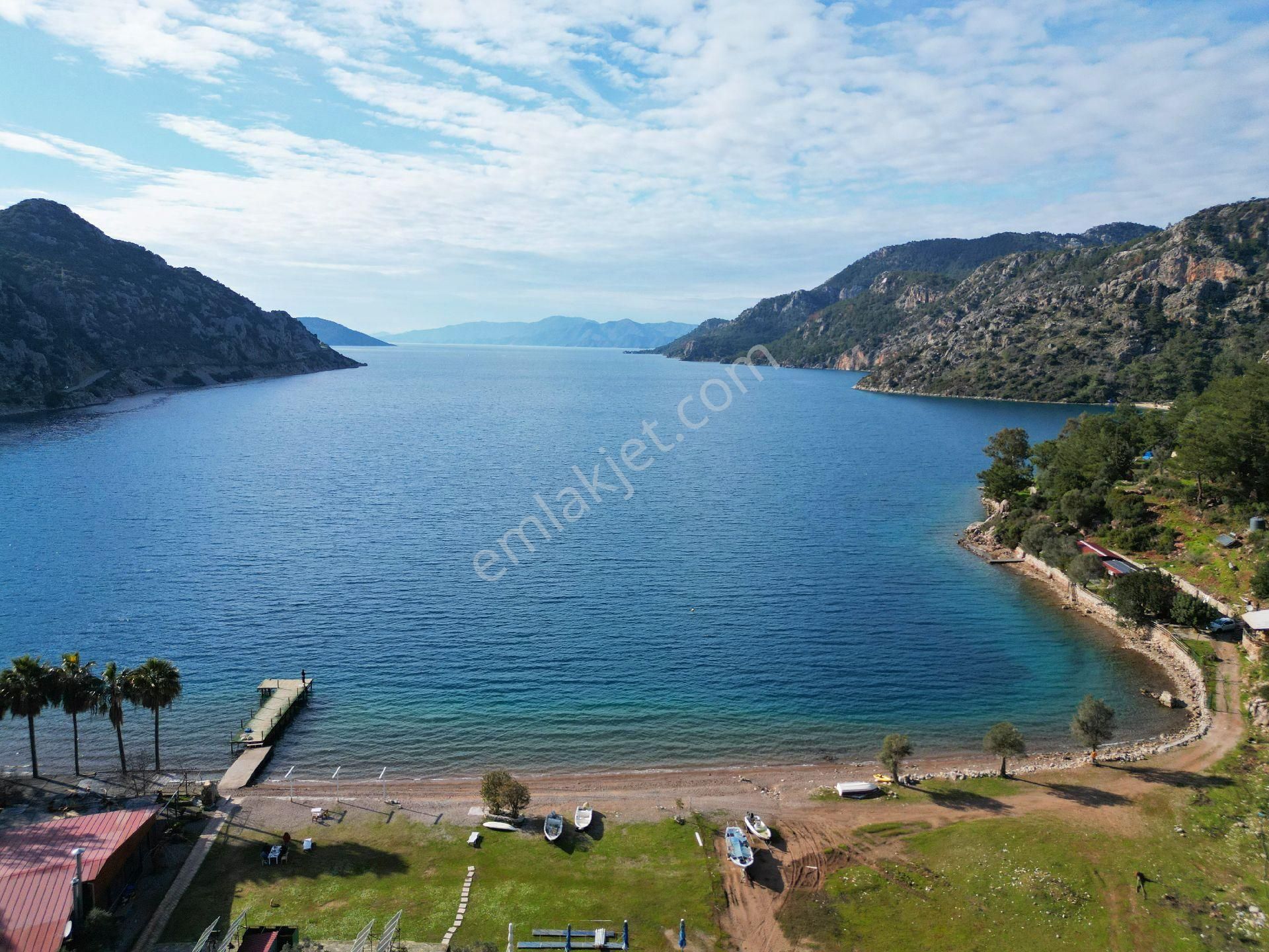 Marmaris Turgut Satılık Tarla Joker: Denize 100 Metre Yakınlıkta Tiny House Uygun Mükemmel Konumda Tarla