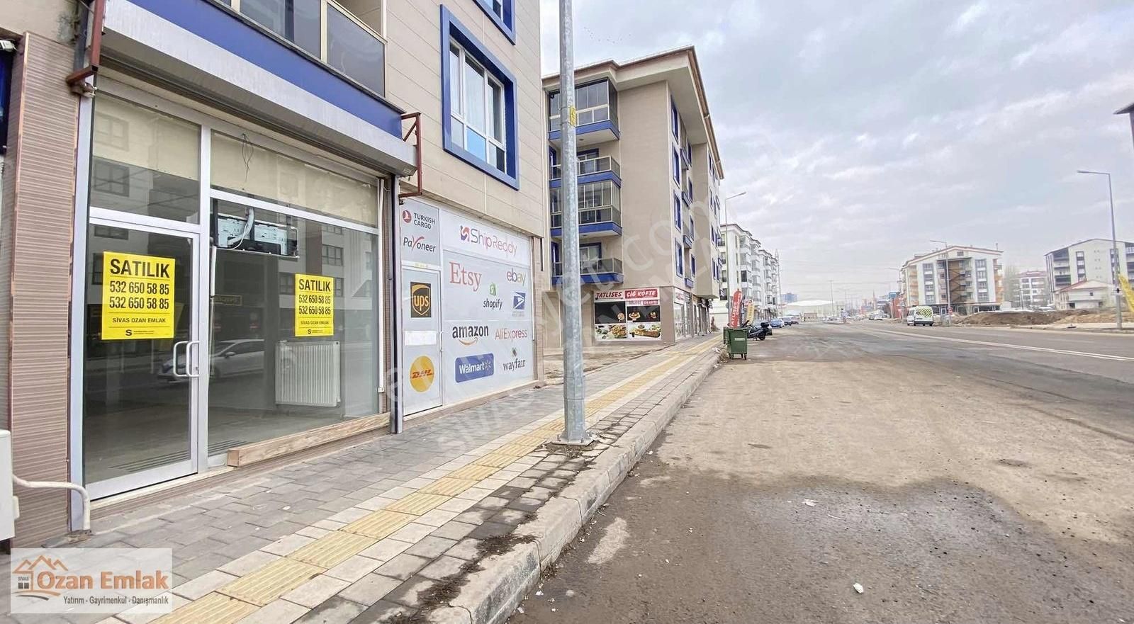 Sivas Merkez Yeşilyurt Satılık Dükkan & Mağaza Sivas Ozan Emlak'tan Yeşilyurt'ta Satılık 81 M² Dükkan