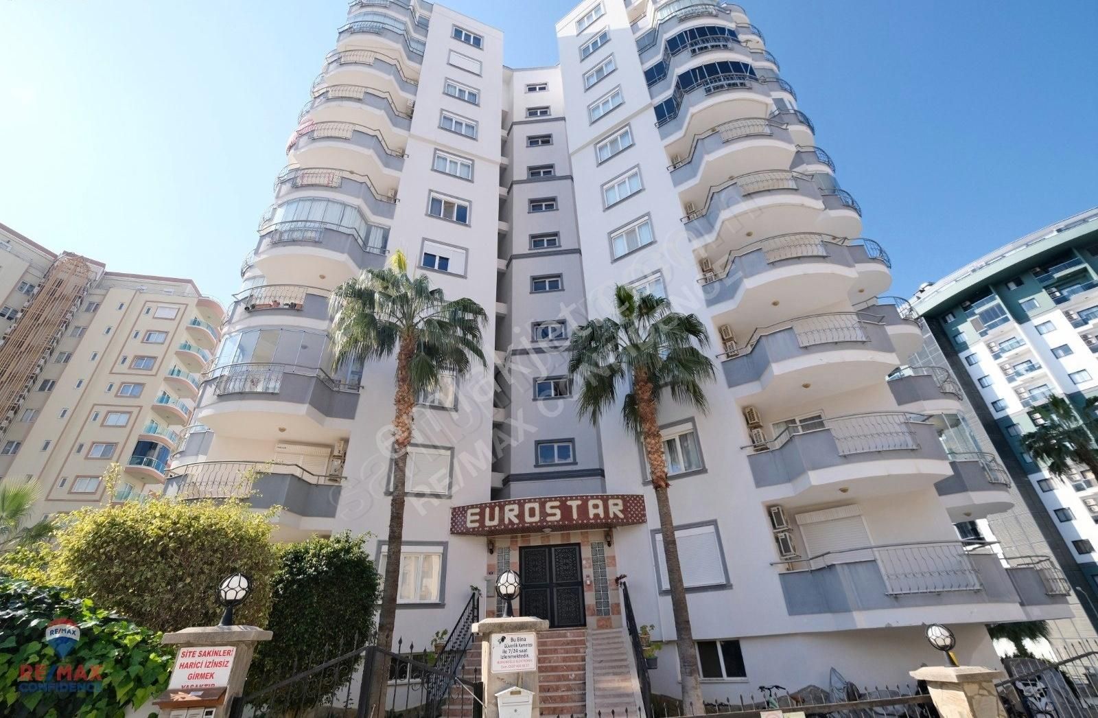 Alanya Mahmutlar Satılık Daire Mahmutlar Euro Star Residence'de Eşyasız Satılık 2+1 Daire