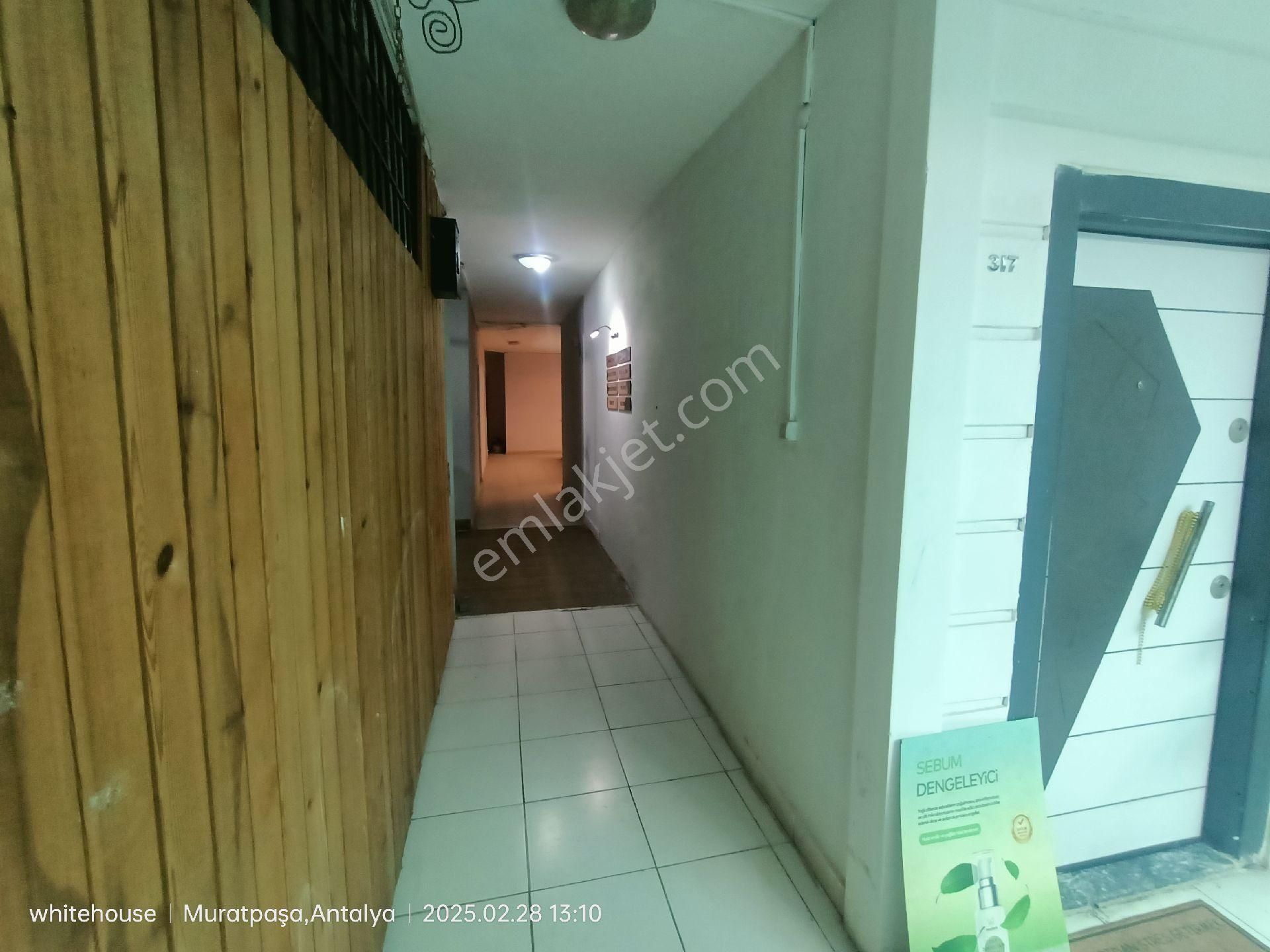 Antalya Muratpaşa Kiralık Büro Barbaros Mah. 24 M2 Deniz Manzaralı Ofis 13.000 Tl