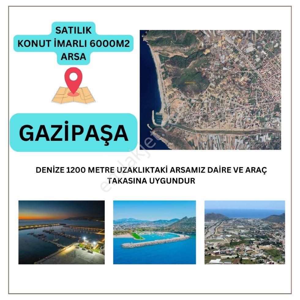 Gazipaşa Cumhuriyet Satılık Konut İmarlı Gazipaşa Cumhuriyet Mahallesinde Konut İmarlı Satılık Arsa