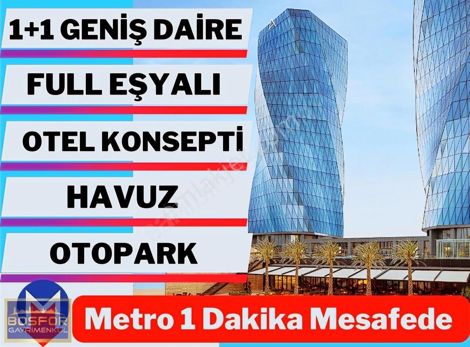 Maltepe Altayçeşme Satılık Daire Maltepe Satılık 1+1 Eşyalı - Dap Burgu Kule - Büyük M2