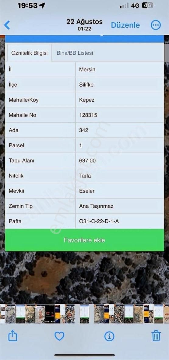 Kepez Satılık Tarla 687 M2 - Görsel 3