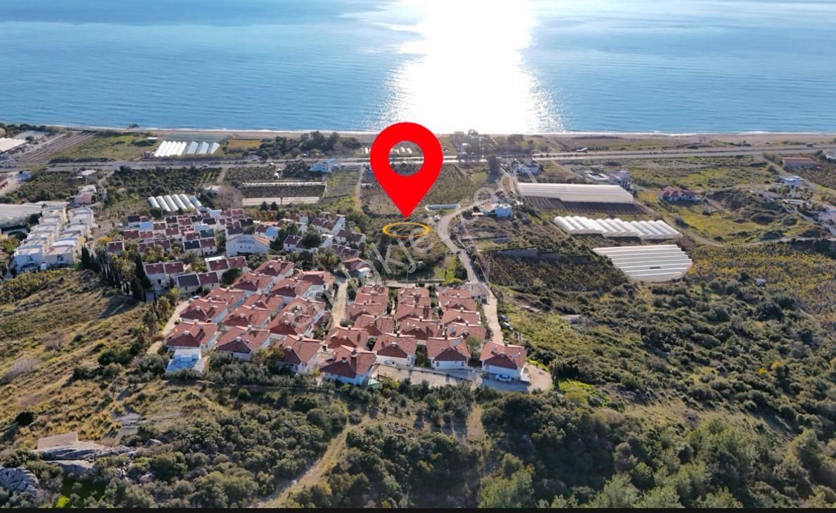 Antalya Alanya Satılık Villa İmarlı Denize 280m Uzaklıkda Arsa 250m2 İnşaat Alanı