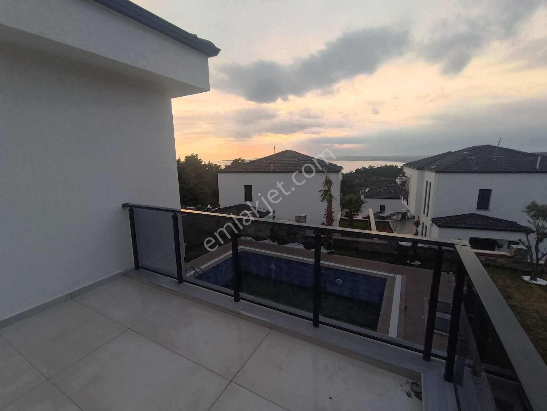 Didim Akbük'te Satılık Ultra Lüks Villa 4+1 Full Deniz Manzaralı - Görsel 16