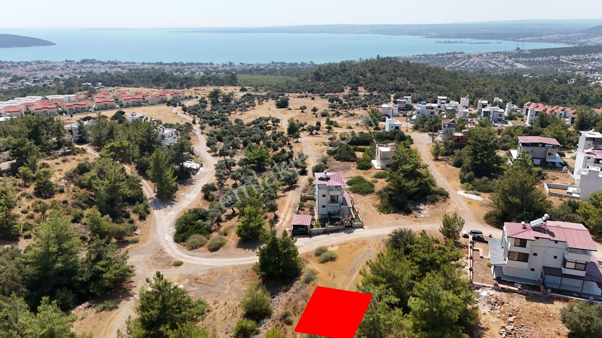 Didim Akbük Satılık Villa İmarlı Deniz Manzaralı Villa Arsası