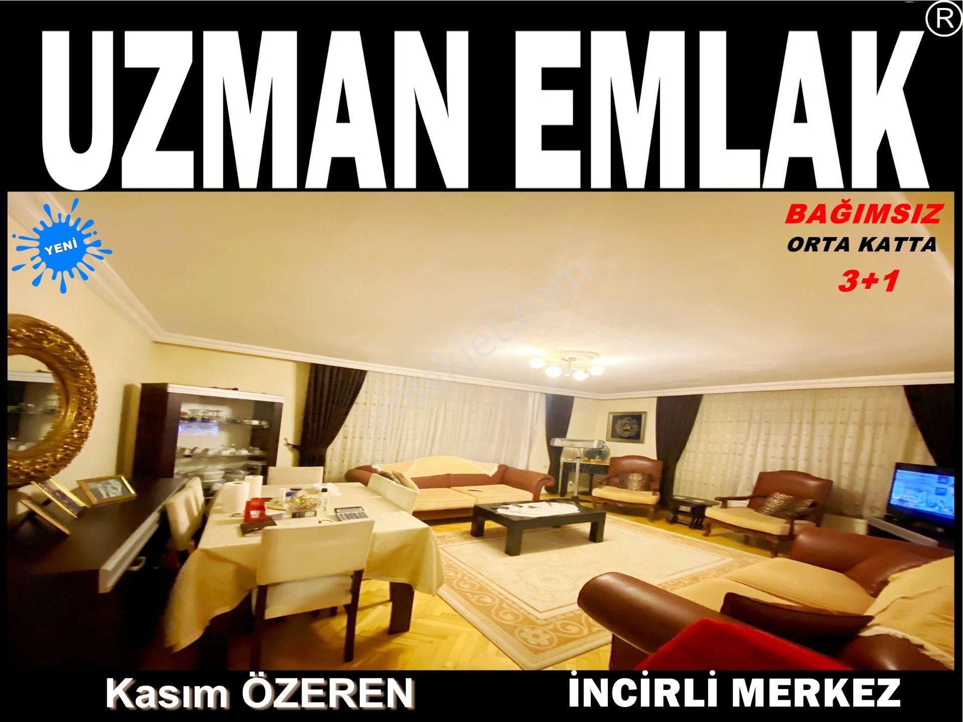 Keçiören İncirli Satılık Daire Uzman Emlak'dan Keçiören İncirli Mh.orta Katta Bağımsız Geniş 3+1 Daire