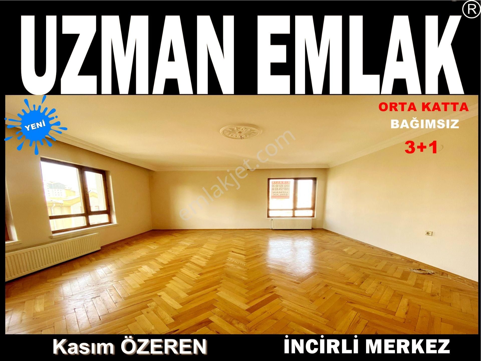 Keçiören İncirli Satılık Daire Uzman Emlak'dan Keçiören İncirli Mh.orta Katta Bağımsız Hazır Kiracılı 3+1 Daire