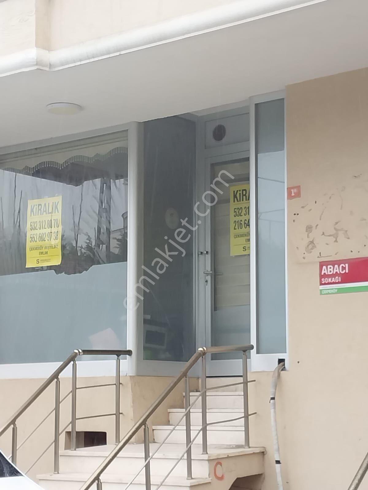 Çekmeköy Mimar Sinan Kiralık Dükkan & Mağaza Çekmeköy Mimarsinan Ulubatlıhasan Ana Cadde Cepheli 80m2 Dükkan