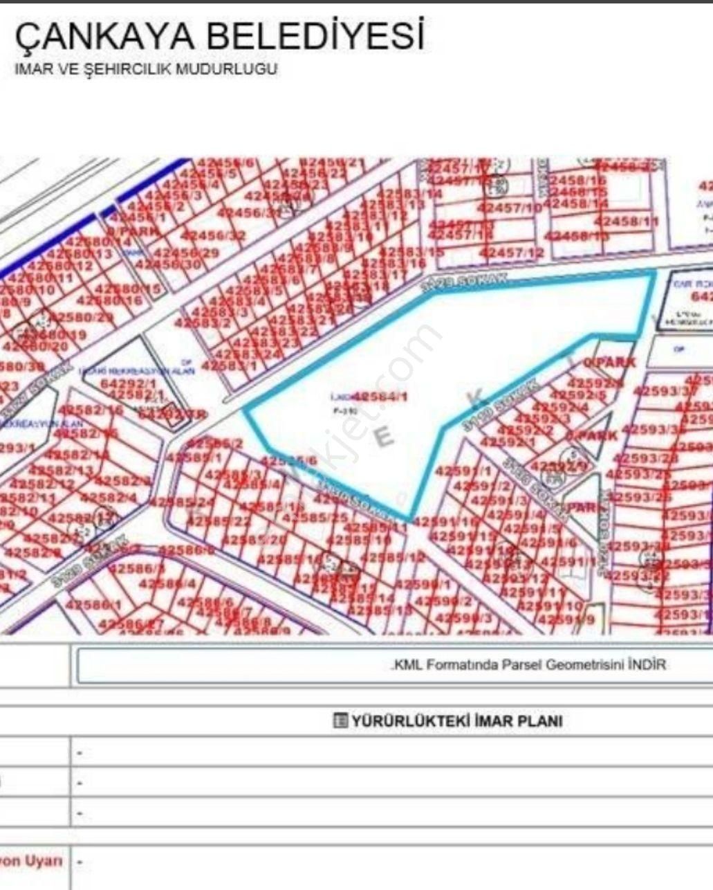 Çankaya Yaşamkent Satılık Okul (Eğitim Tesisi) Sahibinden Satılık Hisseli Arsa