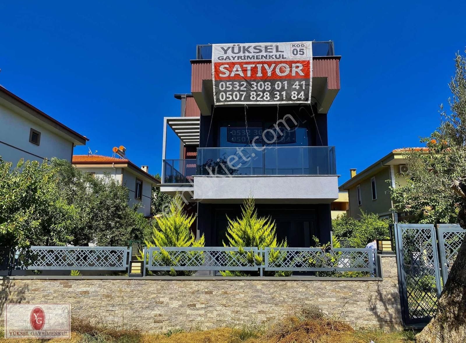 Balıkesir Edremit Denize Sıfır Satılık Villa Yükselden Denize 100 Metre Mesafede Ultra Lüx 3+1 Villa