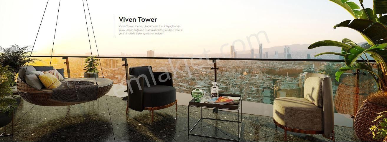 Bornova Viven Tower'da 1+0 Satılık Daire - Görsel 13