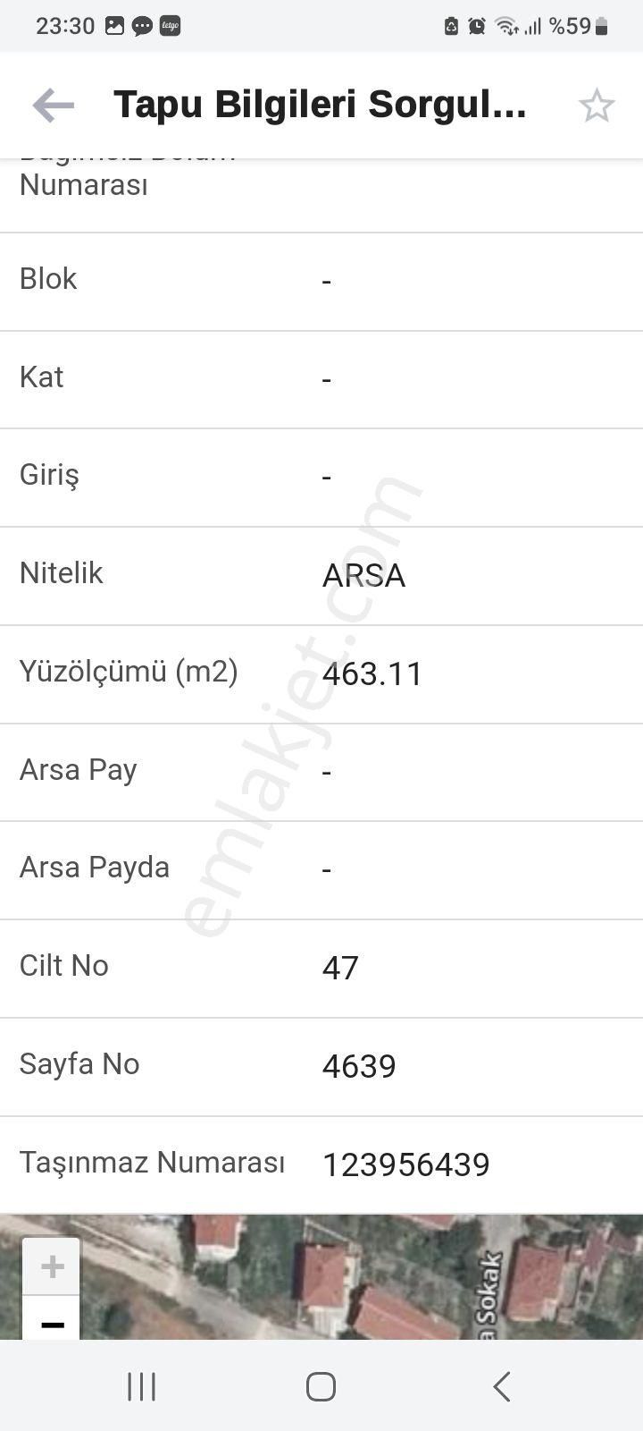 Vize Devlet Satılık Tarla 3 Kat Imarlı Arsa