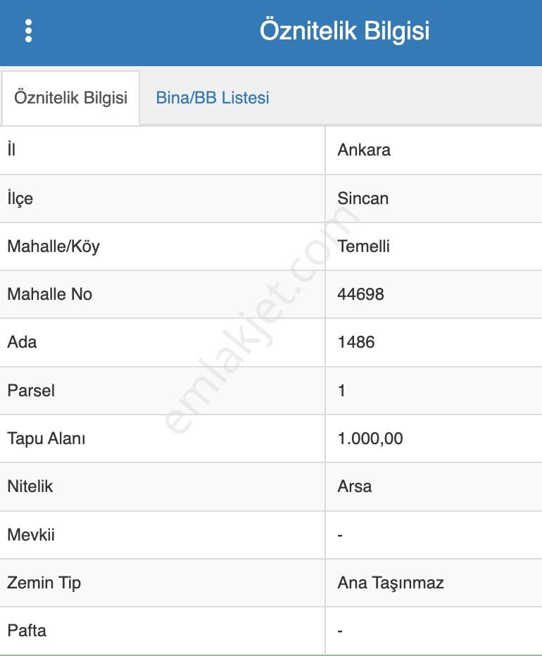 Sincan Cumhuriyet Satılık Konut İmarlı Son 10 Gün Fırsat Sincan Temelli Konut İmarlı 1000m2 Satılıkarsa