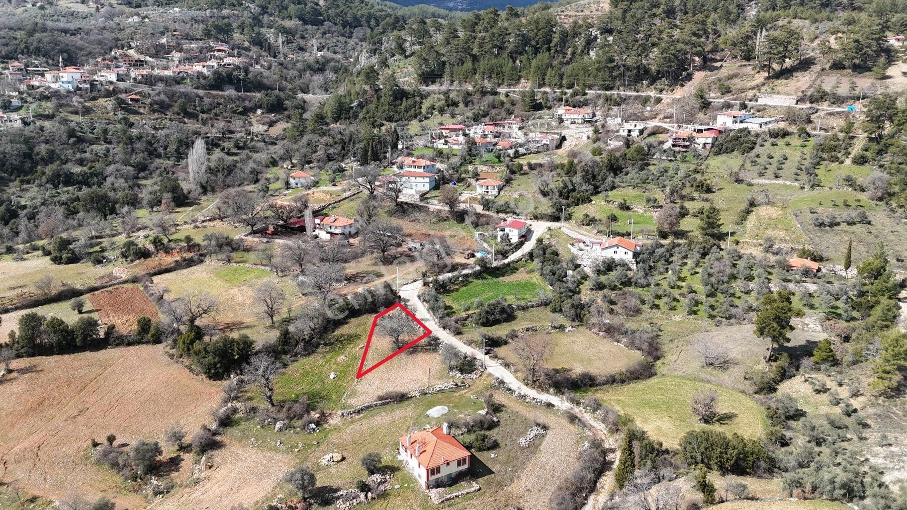 Çatakbağyaka Da Köy İçi İmarlı 520,79 M2 Manzaralı Satılık Arsa - Görsel 9